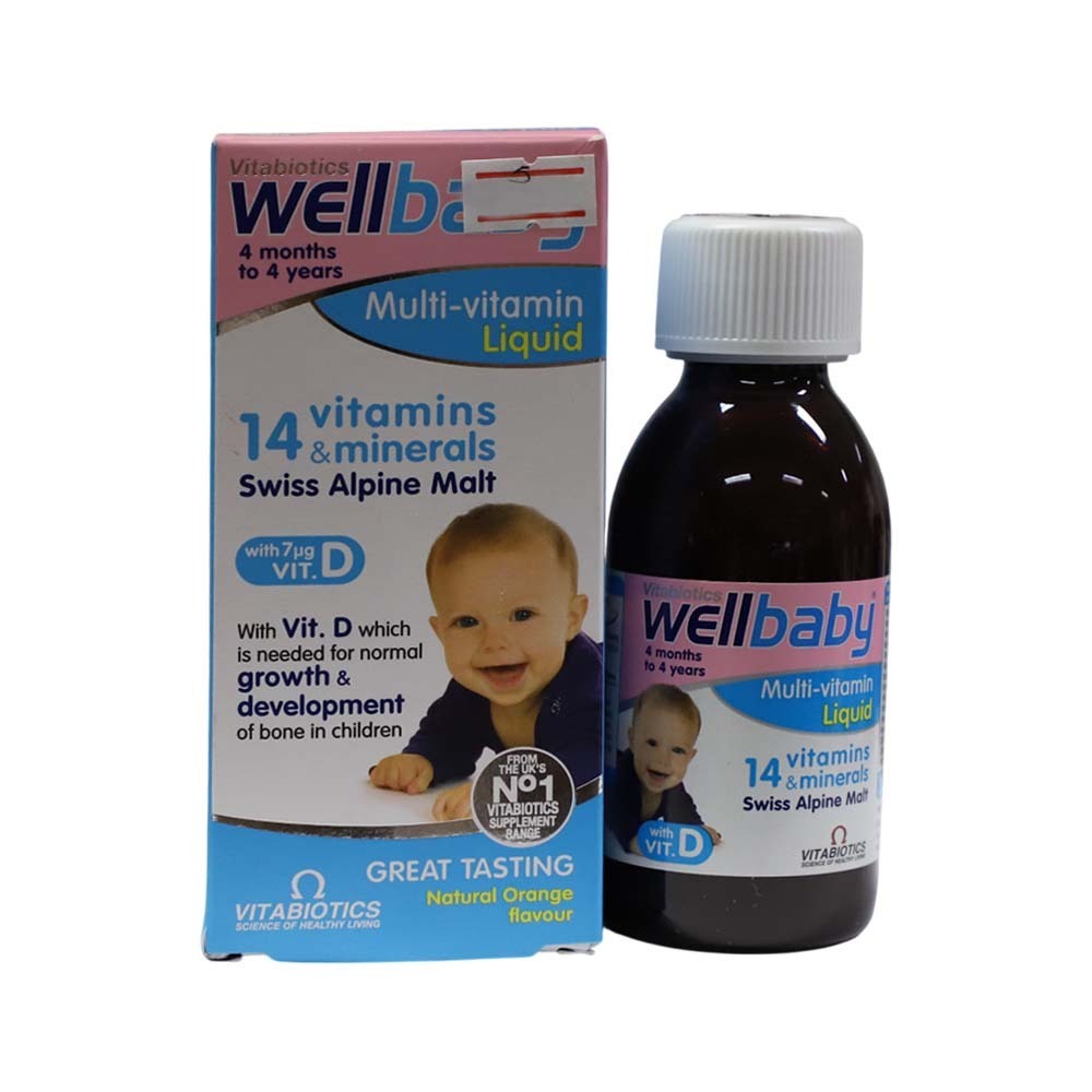 Vitabiotics Wellbaby Multivitamin Liquid 150ML