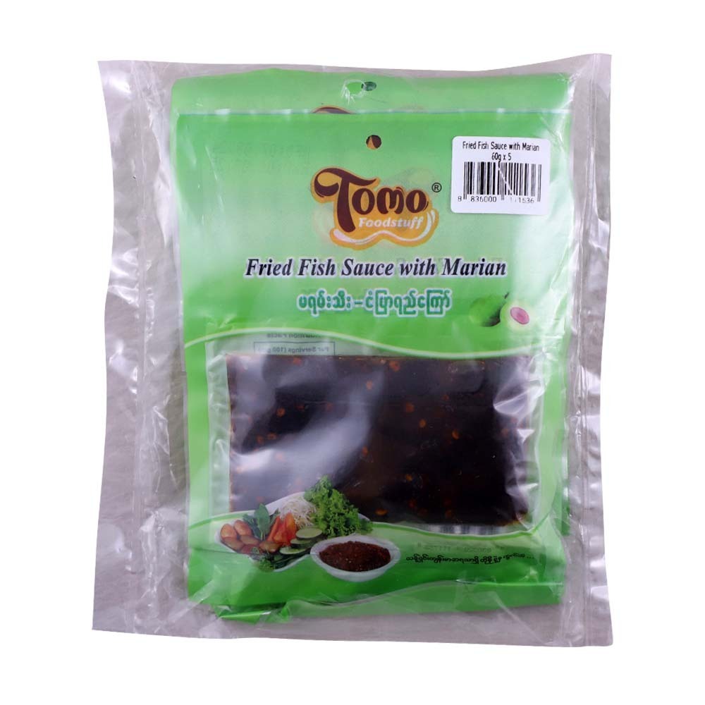 Tomo Fried Fish Sauce With Marian 5PCS x 60G