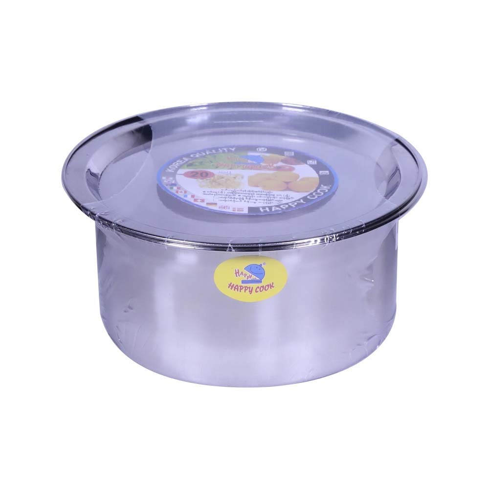 Happy Cook Steel Stock Pot 20cm