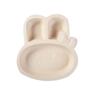 Silicone Baby Plate (Rabbit) BNFPL006 Pink