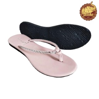 Sin Pauk Women Leather Slipper (Design-1,No-35) BGW-014