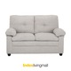 Furinbox Augusta Fabric Sofa 2/S Light Brown