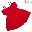 Ellie Baby Formal Dress Red 4T CMO16