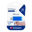Verbatim New Pinstripe  (32 GB) Blue