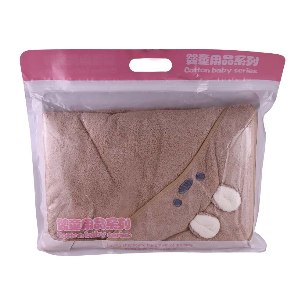 Fg Baby Cotton Bath Hooded Towel 90x90cm No.5872