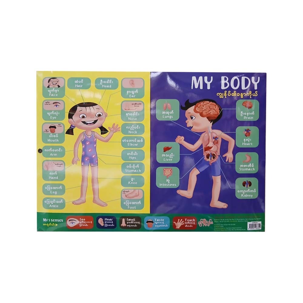 My Body Poster (Nwe Ni Kan Win)