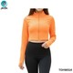 The Ori Women Long Sleeve Top TOHM014 Orange Large