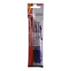 Uni Ball Pen 0.5 3PCS SN-100 (Black/Red/Blue)