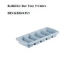 Kari Ice Bar Tray 5 Cubes HIN.KDDO.05VI (280 x 113 x 41MM)