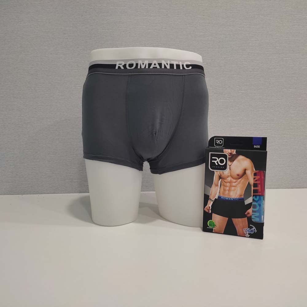 Romantic Men's Underwear Dark Gray Large RO:8004