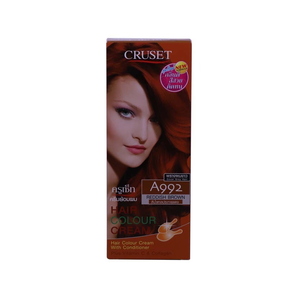 Cruset Hair Colour Cream With Conditioner 60ML A992