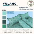 Yulang Bamboo Poly-Cotton Double Bedsheet 5PCS Set BF(D)-B104G