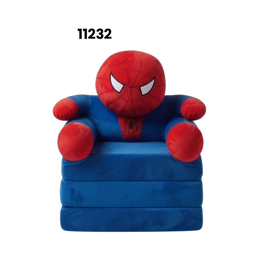 Baby Cele Cute Spider Man Foldable Kids Plush Sofa Chair 11232