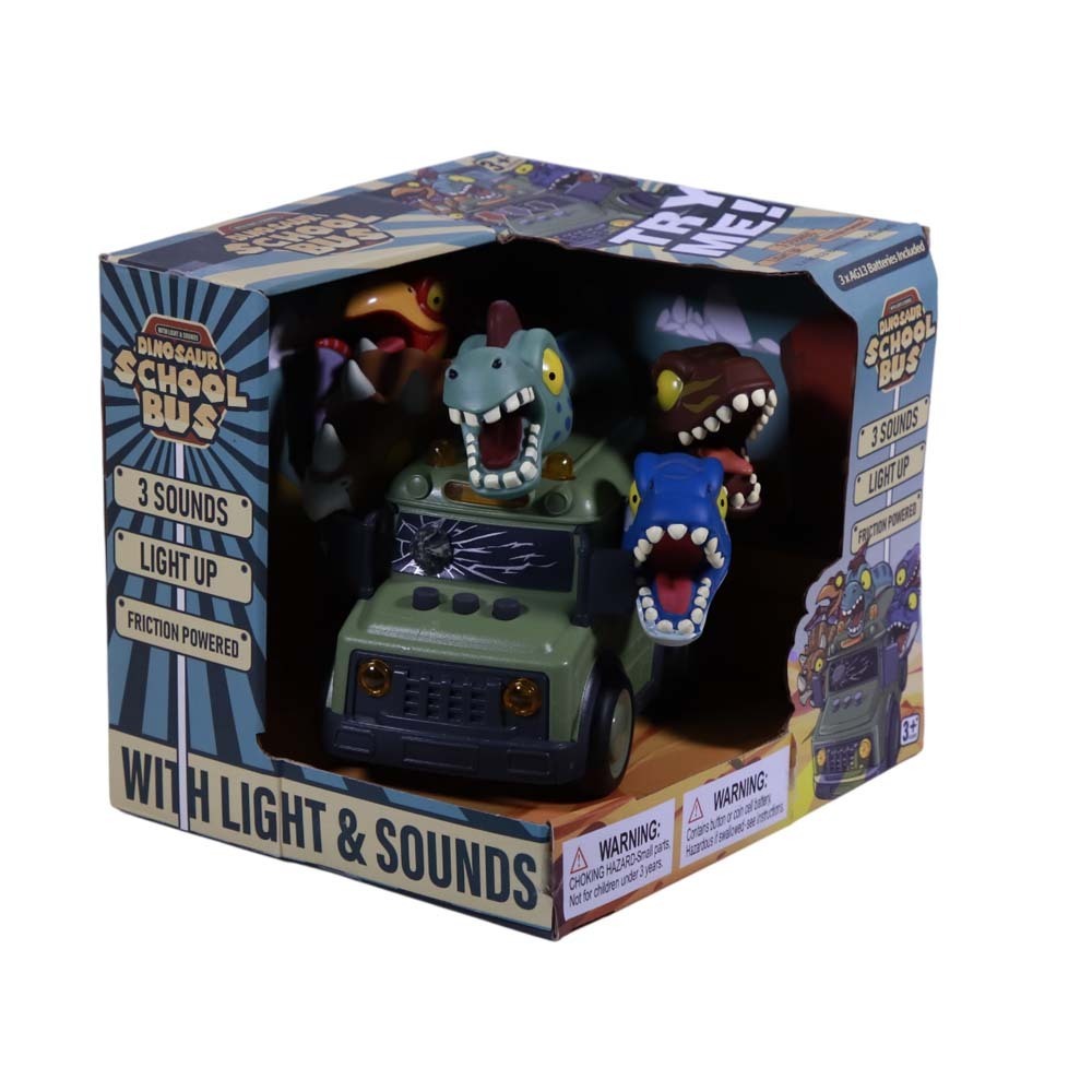 SL Dinosaur School Bus D4611