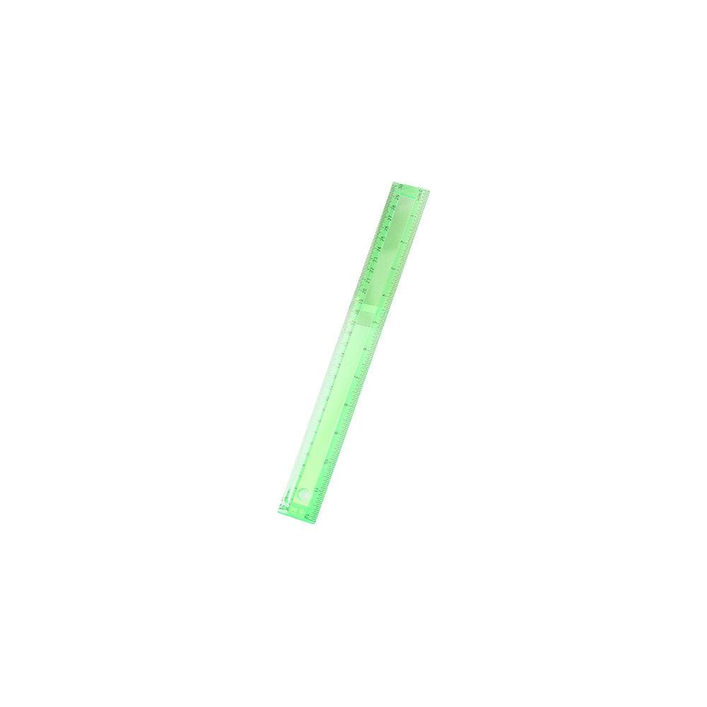 Plastic Ruler Green 61900001