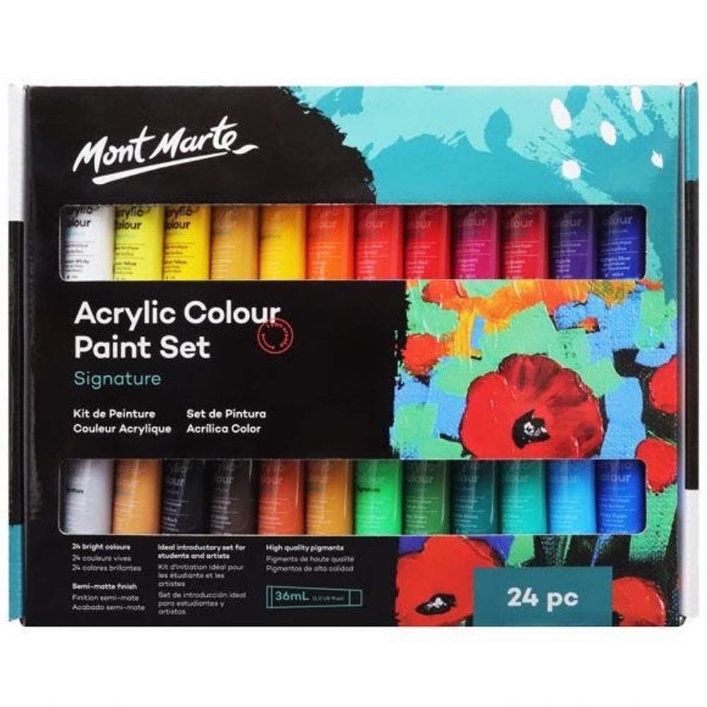 MM Acrylic Paint Set 24PCS x 36ML