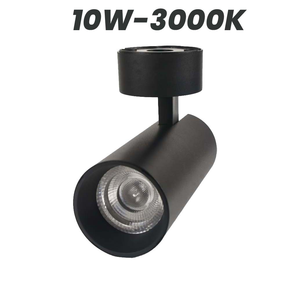 Wellmax Eagle Eye Surface Track Light Black 10W 3000K