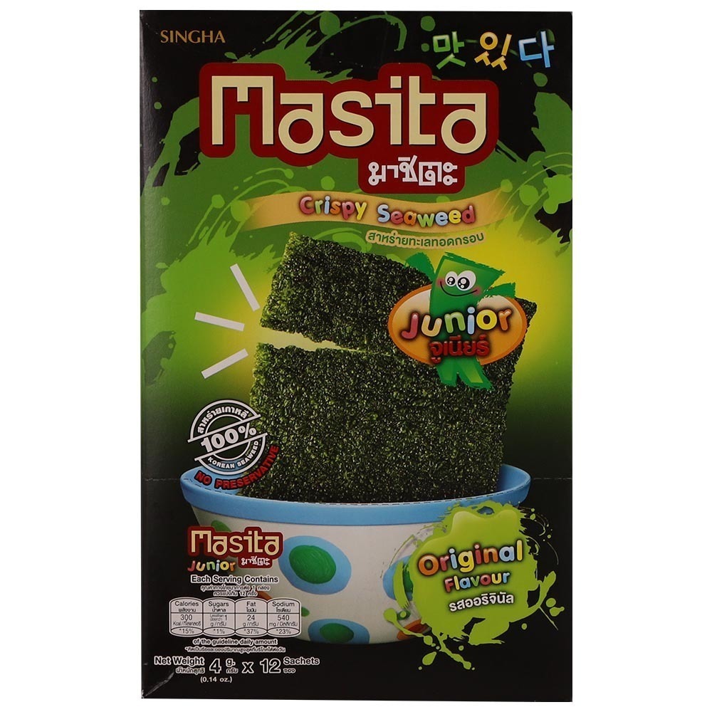 Masita Seaweed Snack Original 48G