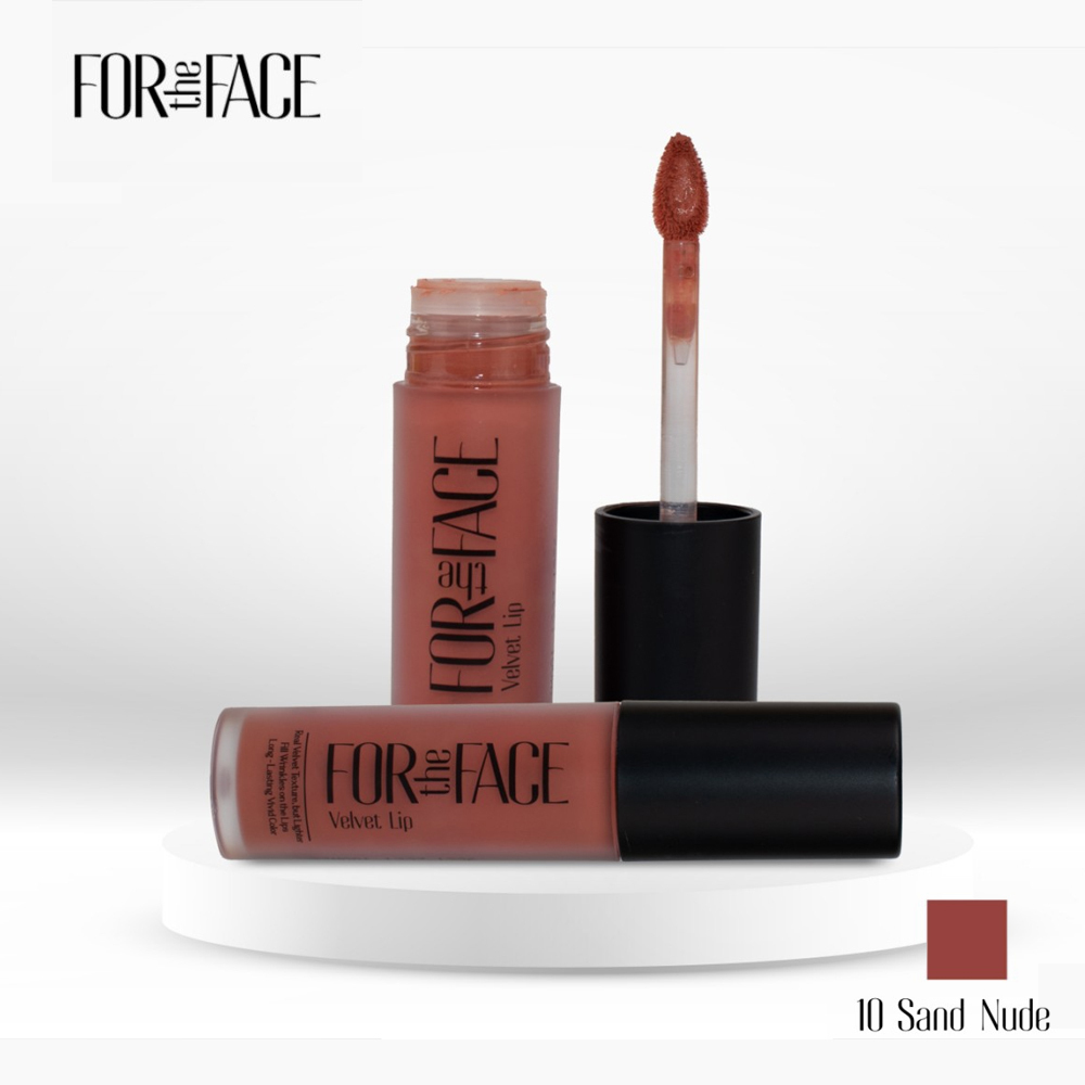 For The Face Velvet Lip 7ML (10 Sand Nude)