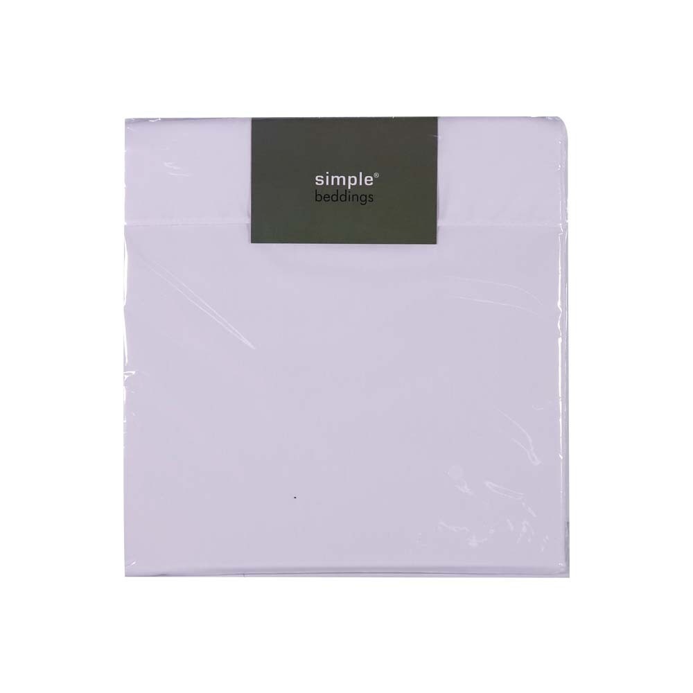 Simple Bolster Case 1PCS 25x40in White