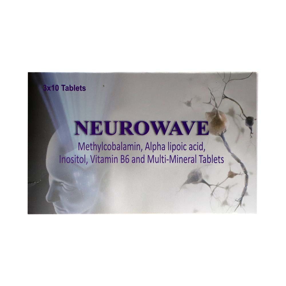 Neurowave Methylcobalamin MV & M Tablets 10PCS x 3