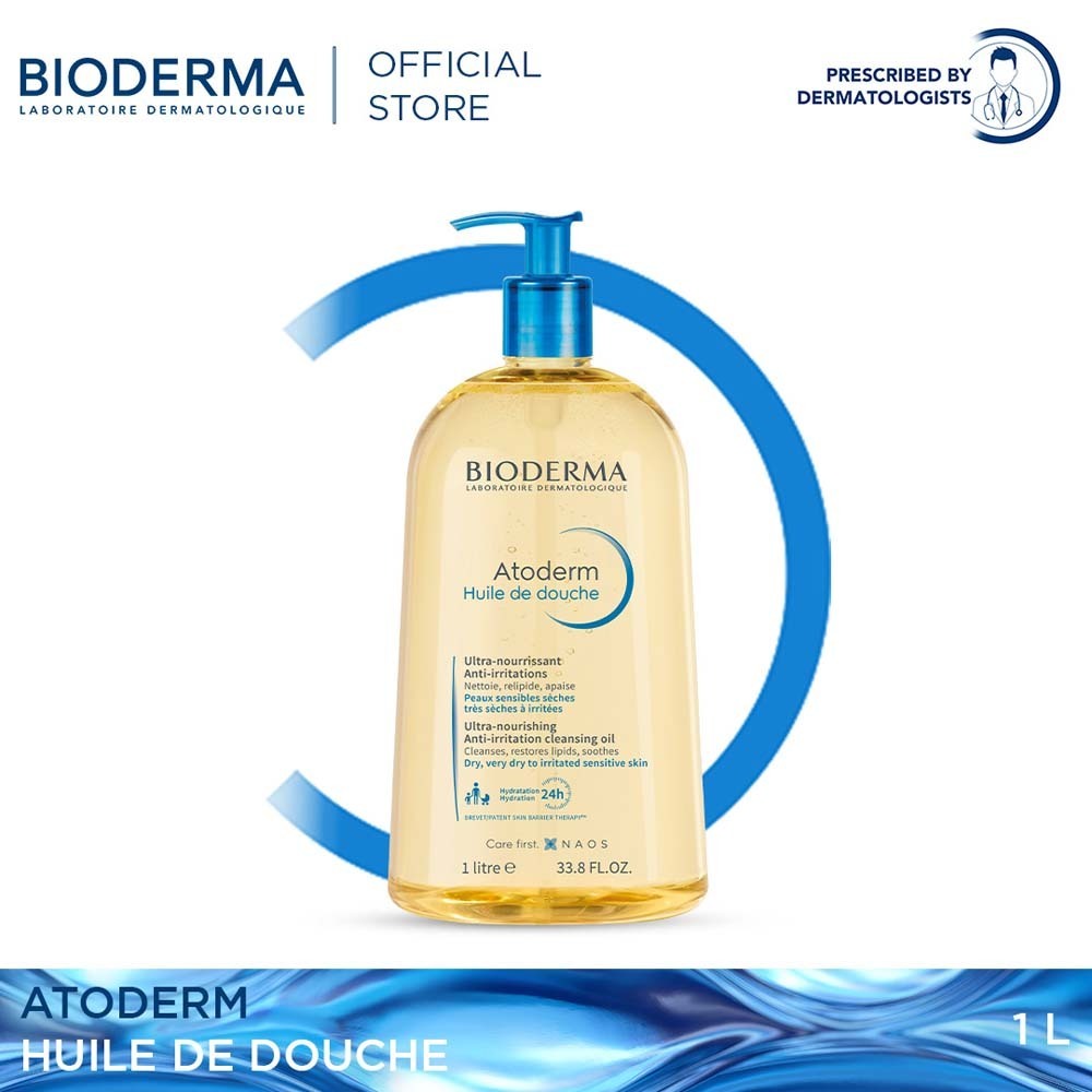 Bioderma Atoderm Ultra-Nourishing Cleansing Shower Oil 1L