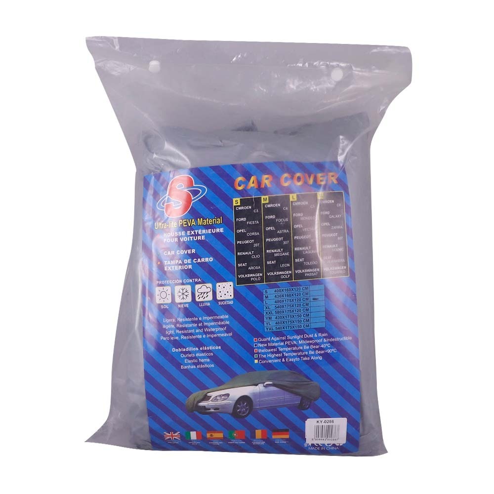 Ulter Lite Peva Material Car Cover KY-0286 (L)