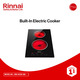 Rinnai Built-In Electric Cooker RB-3012E-ZB Black