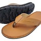 Sin Pauk Men Leather Slipper YS-006 Beige (No-38)