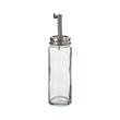 Citronhaj Oil and Vinegar Bottle (Clear Glass,Stainless Steel 16CM)