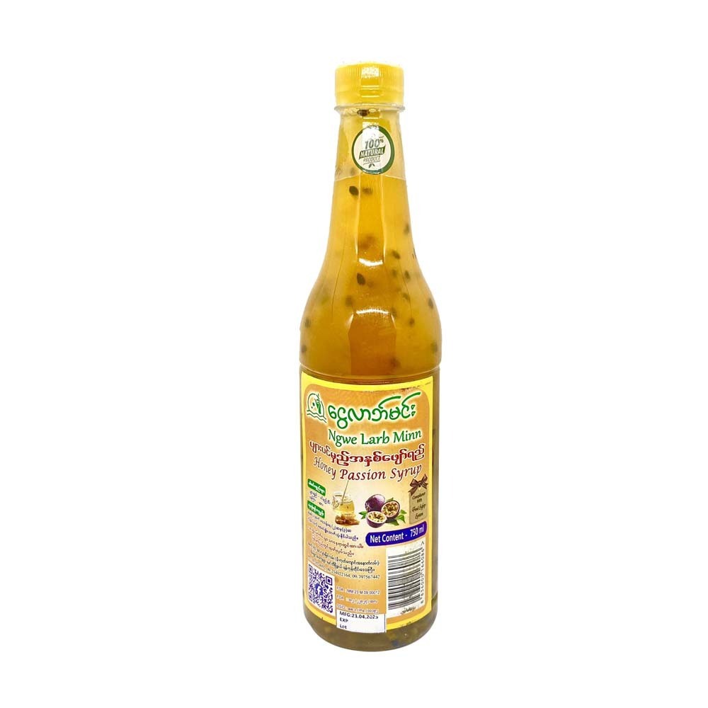 Ngwe Larb Minn Honey Passion Syup 750ML