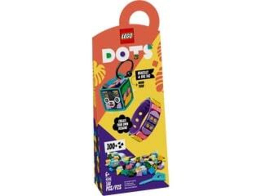Lego Dots Neon Tiger Bracelet & Bag Tag 188PCS (6+Age/Edages) 41945