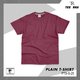 Tee Ray Plain T-Shirt PTS - S - 25 (XL)