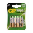 GP Super Alkaline Battery AA Size 4 pcs GP15A-2U4
