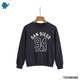 Max & Mia Kid Unisex Sweat Shirt TOHM066 Black (XL)