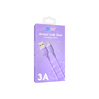 Arrow Show Link Duo Charging Cable Purple 3A CB-116
