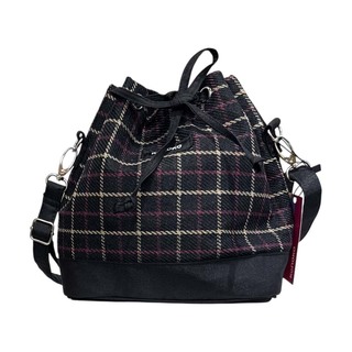 Konoko Bucket Bag (Black Tweed)