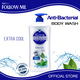 Follow Me Extra Cool Anti-Bacterial Body Wash 1000ML