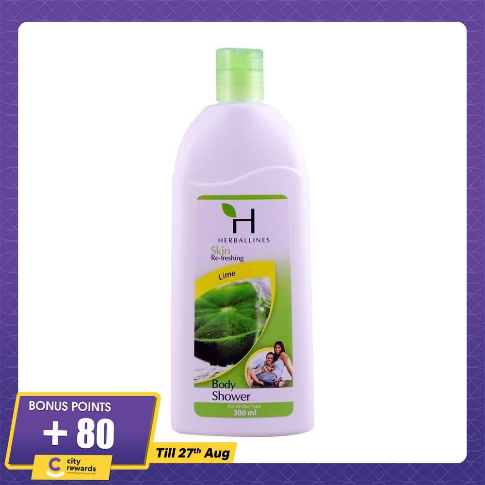 Herballines Skin Refreshing Lime Body Shower 300ML