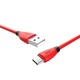 X27 Excellent Charge Charging Data Cable For Type-C/Red