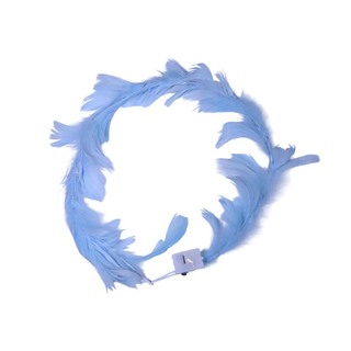 Uncle Gyi LED Glowing Feather Crown Headband Pink 10PCS