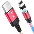 NEW U90 Ingenious Streamer Charging Cable For Lightning/Red