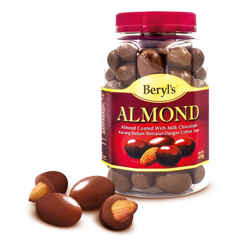 Beryl`S Almond Coated Milk Chocolate 450G
