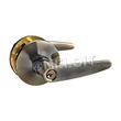 Nelon Tubular Lever Lock 16541-AB Antique Brass