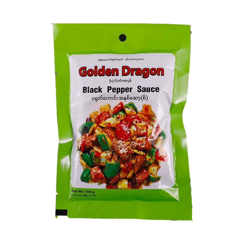 Golden Dragon Black Pepper Sauce 100G