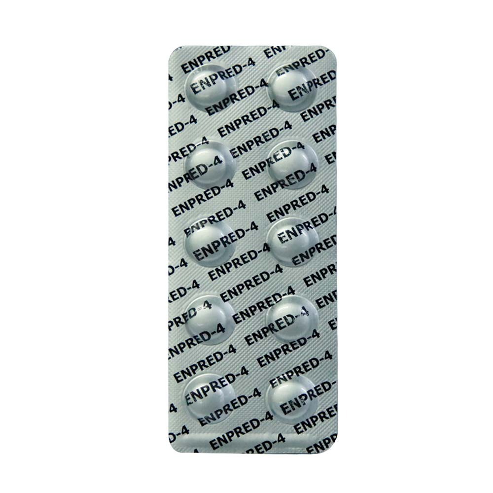 Enpred-4 Methylprednisolone 4MG 10PCS