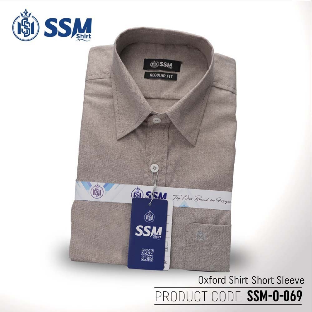 Oxford Shirt Short Sleeve 3XL (Tortilla Brown) SSM-O-P-S-069