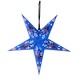 Uncle Gyi Printed Paper Star Lantern Blue 5PCS