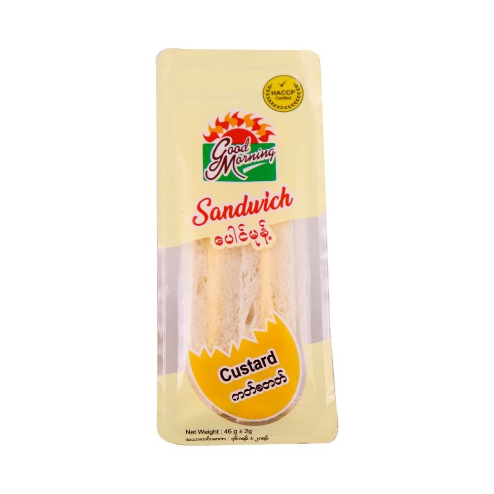 Good Morning Sandwich Custard 2PCS 46G