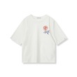 241201003 Bossini Ladies T-Shirt SS 24-1/2 White ( S )
